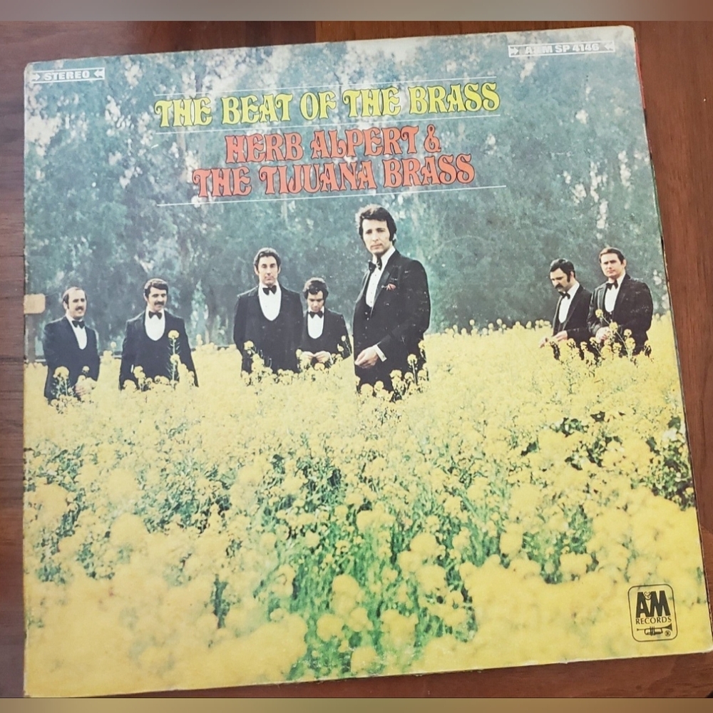 The Beat Of Brass Herb Alpert & The Tijuana Brass Vinyl Record LP